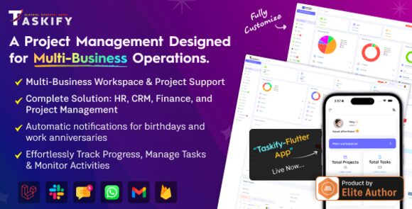 Taskify v2.1.1 - Project Management - Task Management & Productivity Tool Script