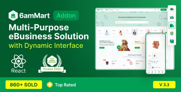6amMart v3.9 - React User Website Script - Nulled PHP Scripts
