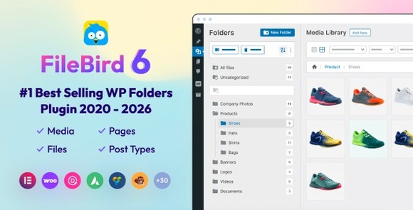 FileBird v6.5.3 - WordPress Media Library Folders Plugin