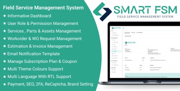 Smart FSM SaaS v1.6 - Field Service Management System Script - Nulled PHP Scripts