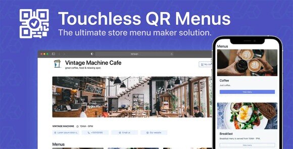 66qrmenu v54.0.0 Nulled - Touchless QR Code Menus PHP Script