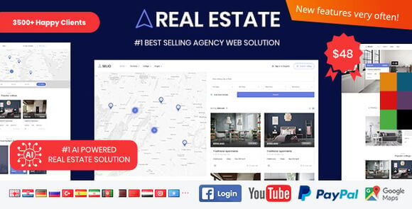 Real Estate Agency Portal v1.7.7 Nulled - PHP Script