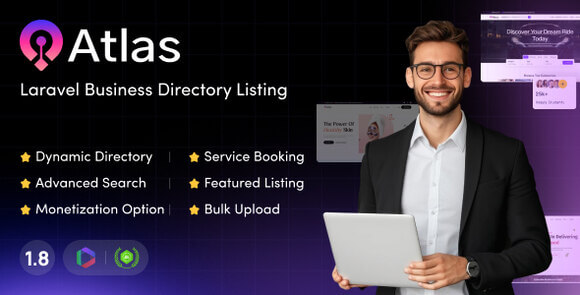 Atlas v1.8 Nulled - Laravel Business Directory Listing PHP Script