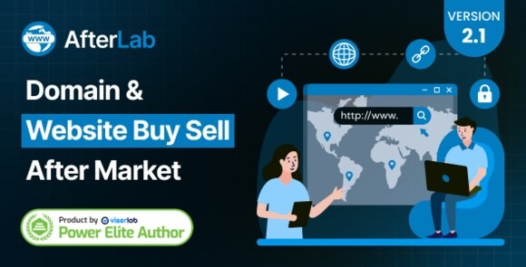 AfterLab v2.1 Nulled - Domain & Website Buy Sell After Marketplace Script